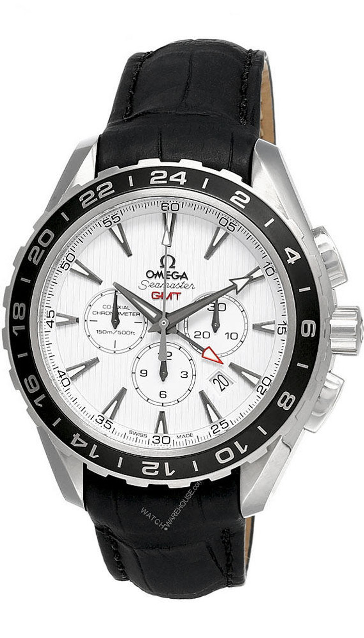 OMEGA Watches SEAMASTER AQUA TERRA 44MM WHITE DIAL LTHR MEN'S WATCH 231.13.44.52.04.001 - Click Image to Close